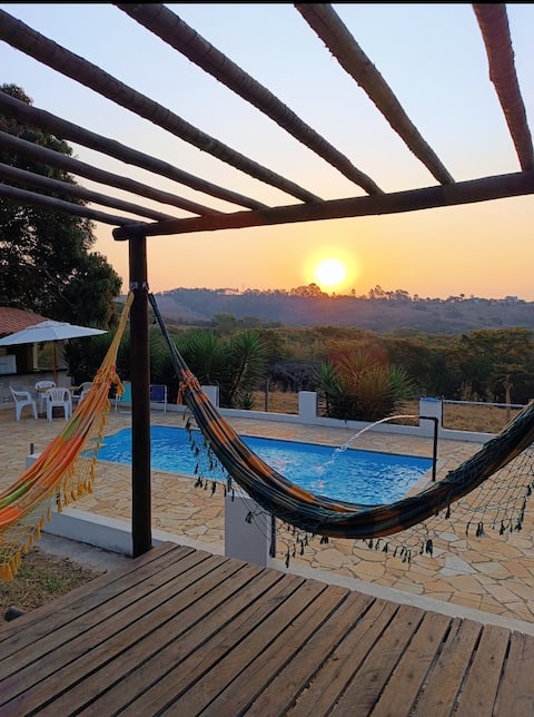 Ranch in Tiradentes: leisure, WiFi and amazing view.