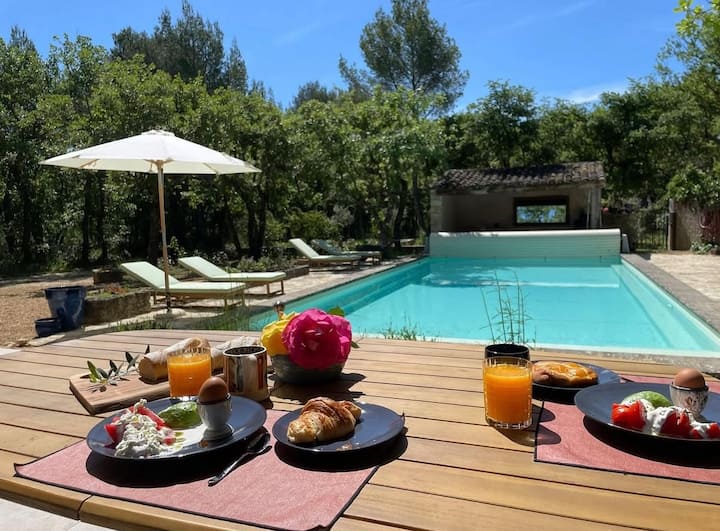 La Piscine Dans La Forêt - Gordes