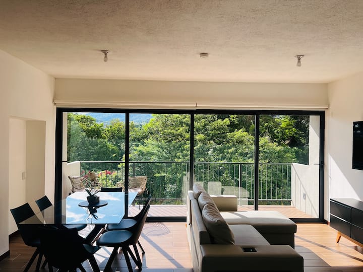 Central & Modern Apt 2br A/c W/pool, Rooftop & Gym - San Salvador