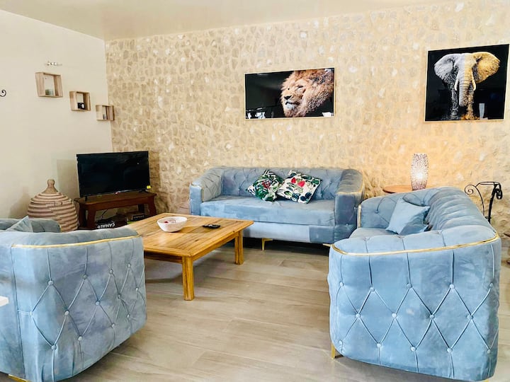 Villa Privée Avec Piscine Keur Bonheur Du Sénégal - Senegal