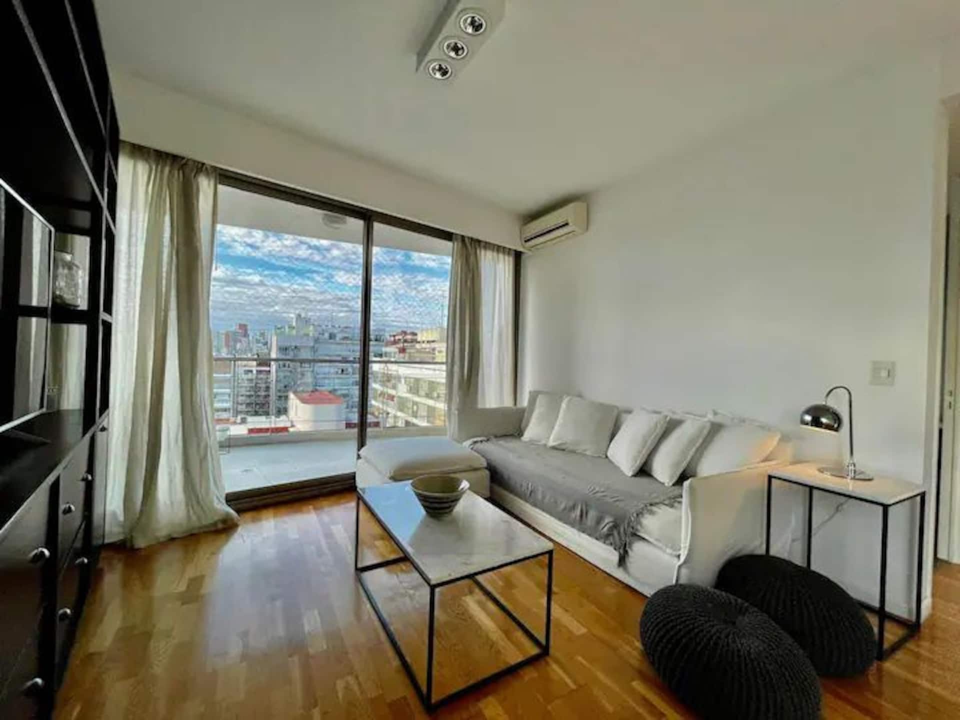 Apartamento de 1 quarto em Belgrano R