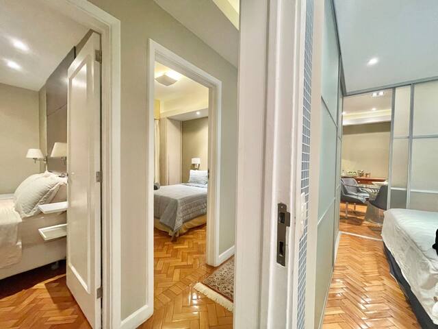 Leblon lindo 3 quartos próx. a praia c/vaga! Amei