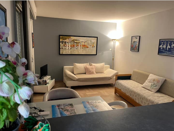 Superbe Studio Climatisé, Terrasse 23m2 - Nice