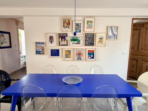 Fisherman's house, 4*, enclosed garden, beach 50 m away
