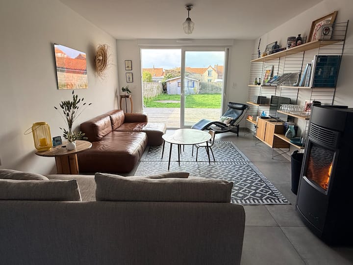 Maison De Pêcheur, 4*, Jardin Clos, Plage à 50m - Audresselles