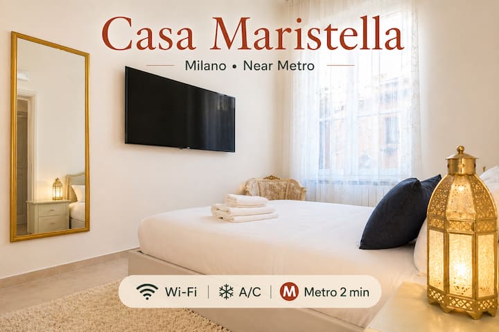 [Ospedale Buzzi, Sempione] 2bedroom - 100m Metrom5 - Milan