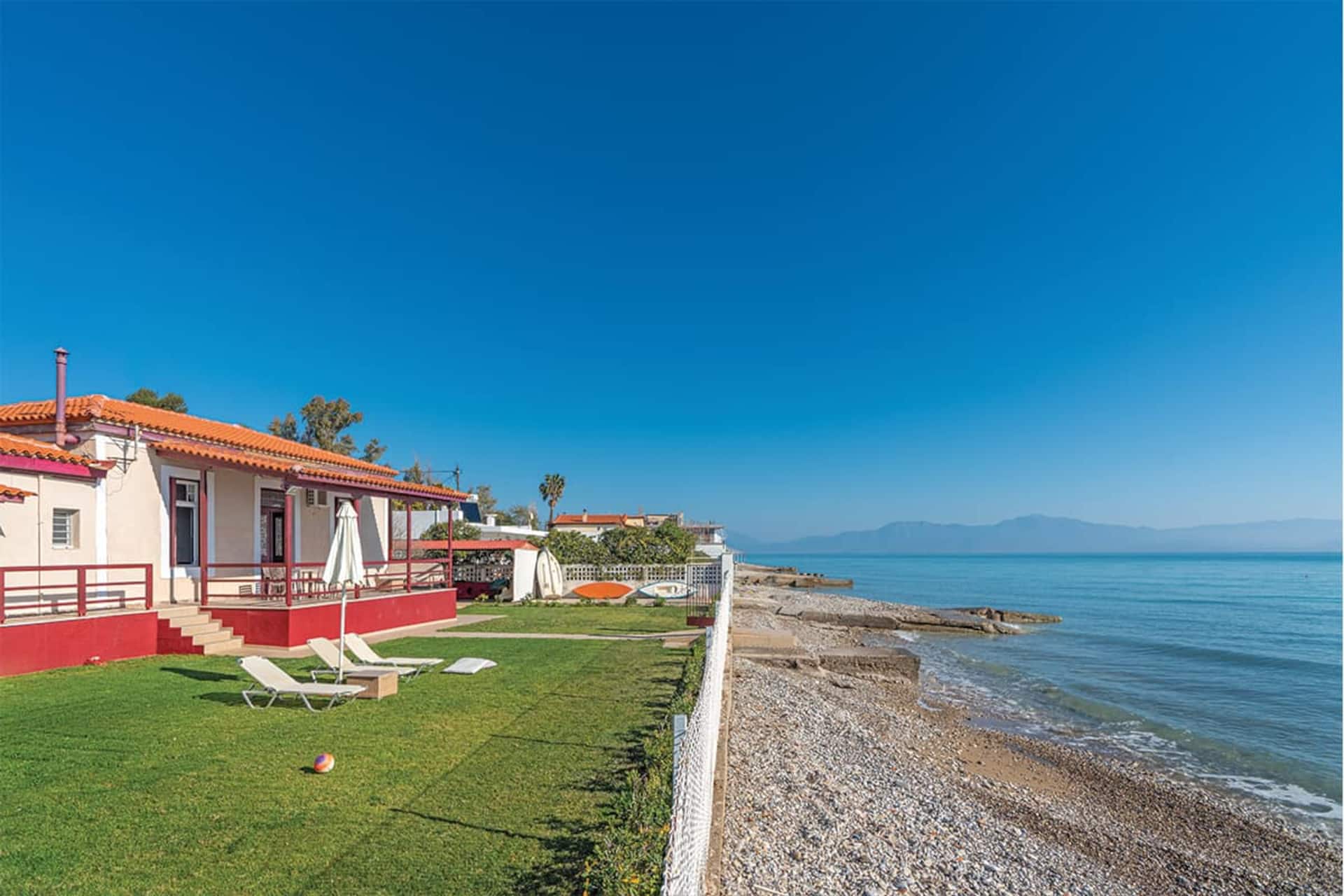 Beach front Villa Angelos