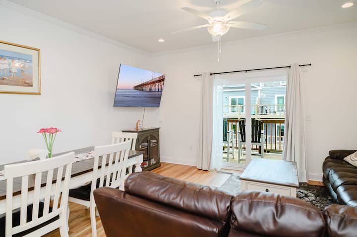 Amazing Ocean & Bay Views, 2 King Suites, & Pool! - North Topsail Beach