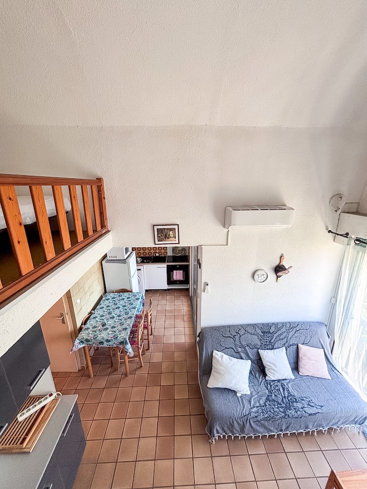 Appartement Climatisé & Spacieux Proche Port - Gruissan