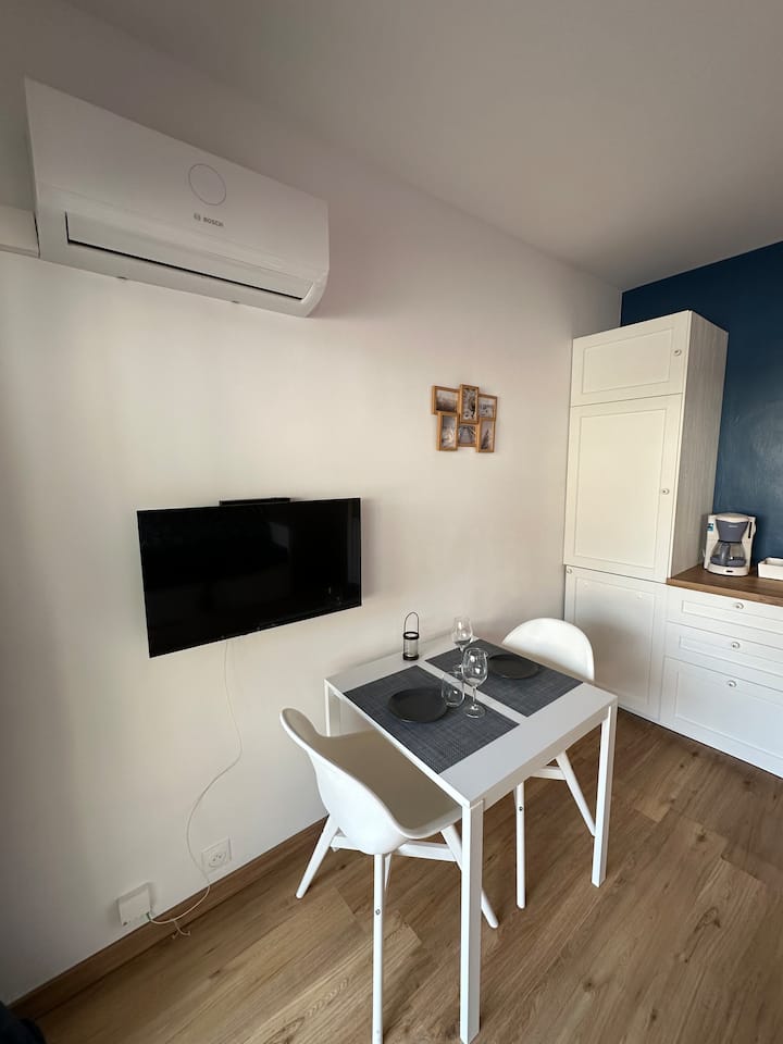 Studio Calme à Rcm - Proche Gare Et Plages - Roquebrune-Cap-Martin