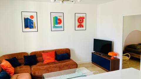 Successful Airbnb property: 40 m2 Mellinet Apartment Tram Line 1 Direct Station in Dervallières Zola