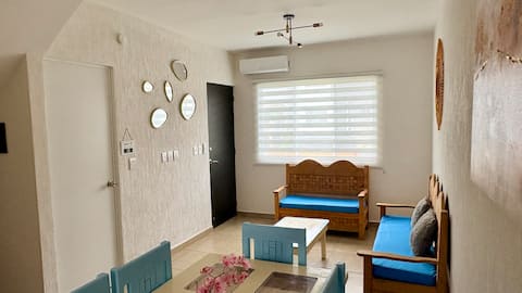Popular Airbnb listing: Beautiful new house, 3 bedrooms, 7 minutes from Maya train in Supermanzana 341