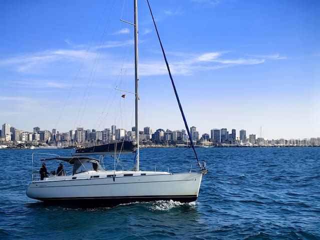 Sail Boat at Fenerbahce Marina