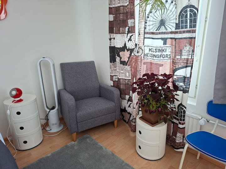 Pasila Studio, Free Parking, 160cm Bed&messukeskus - Helsinki