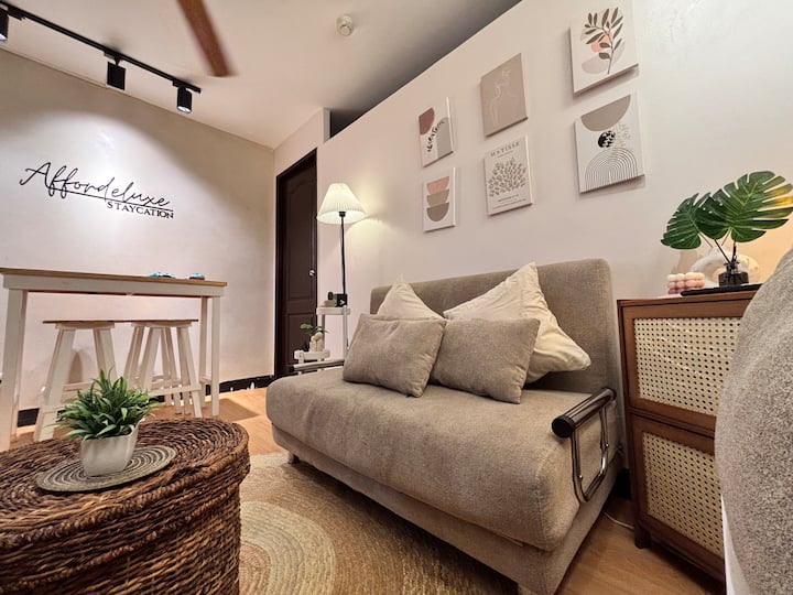 Japandi Themed Cinema Staycation • Near Ph Arena - Bocaue