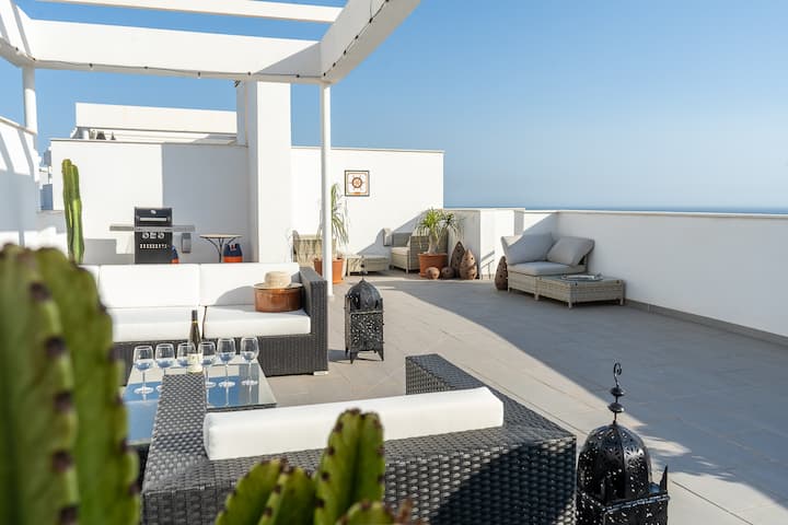 Penthouse With Sea View - Rincón de la Victoria
