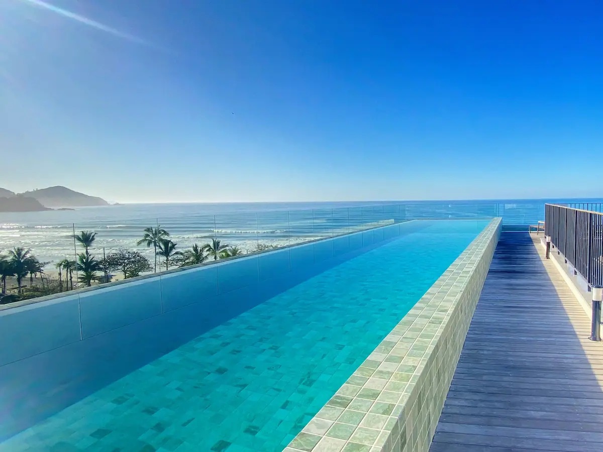 Apartamento de luxo/ vista mar/Bambu-Ubatuba. - Apartamentos para