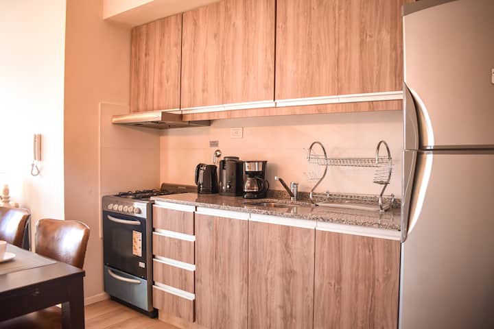 Departamento monoambiente con balcón en Villa Crespo