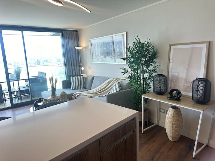 1d Premium Con A/c + Parking | Parque Arauco - Las Condes