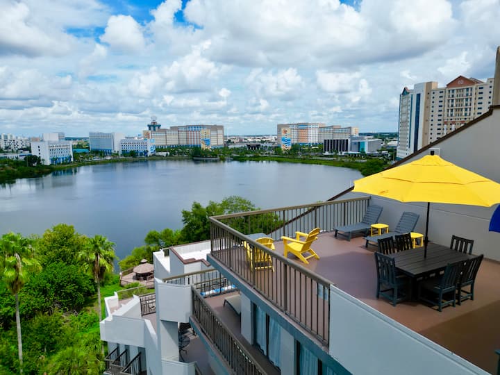 Penthouse | King Beds | Private Sunsets | Kitchen - Orlando, FL
