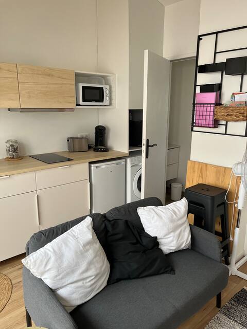 Airbnb performant: Studio 10 minutes from the beaches à Anglet