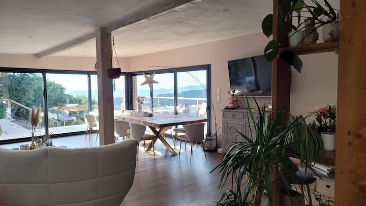 Villa Vue Mer, Piscine, Jacuzzi - Corse