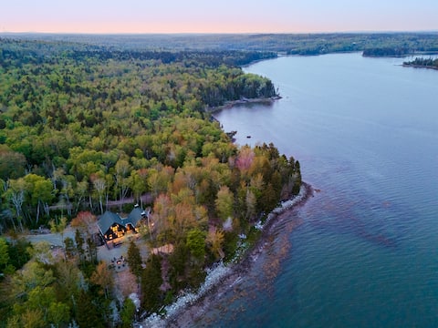 Luxury Oceanfront Cabin w/ Sauna by Acadia