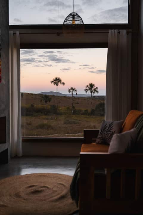 Imóvel de sucesso: Chakra House - privacy and contact with nature em Alto Paraíso De Goiás