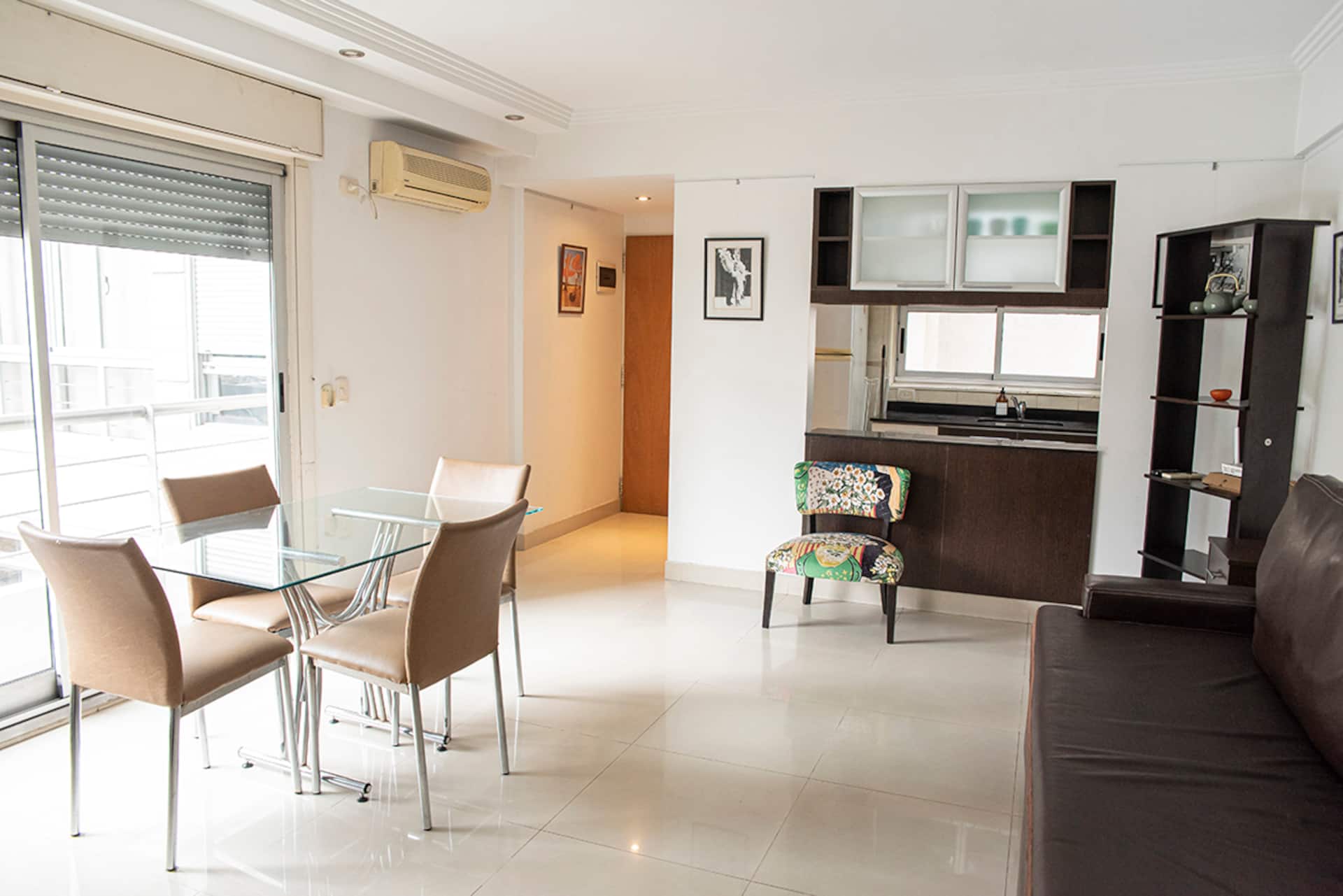 Apartamento de 1 dormitório mobiliado em Palermo