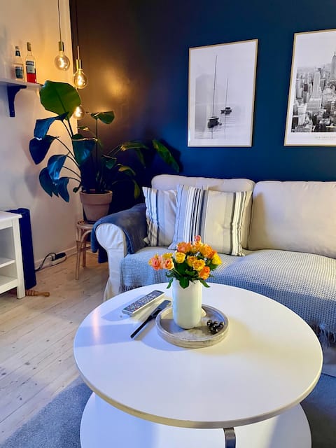 Charming apartment with lovely location.