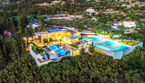 The One Villa | 3 Pools - Outdoor Cinema - Tennis