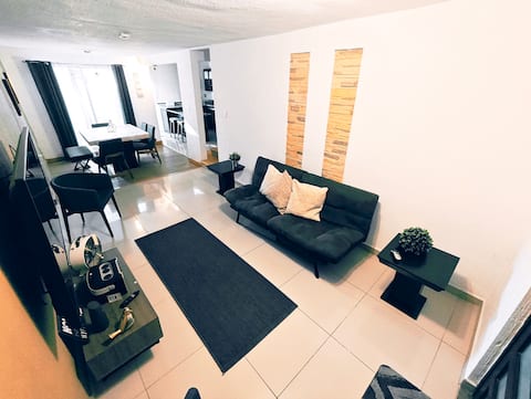 Furnished house in a private community with controlled access