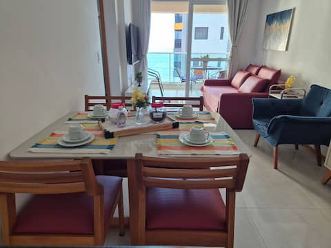Top Airbnb: Itaparica Sea View - 2 bedrooms (suite) - 2 parking spaces - leisure em Vila Velha