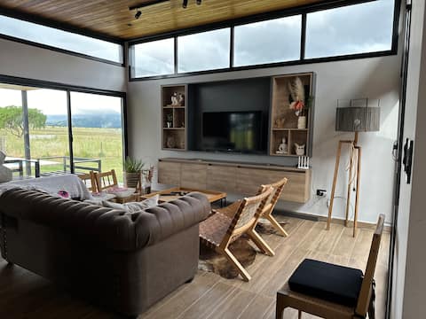 Top Airbnb: House in Lago Los Molinos. Puerto del Águila neighborhood en Los Reartes