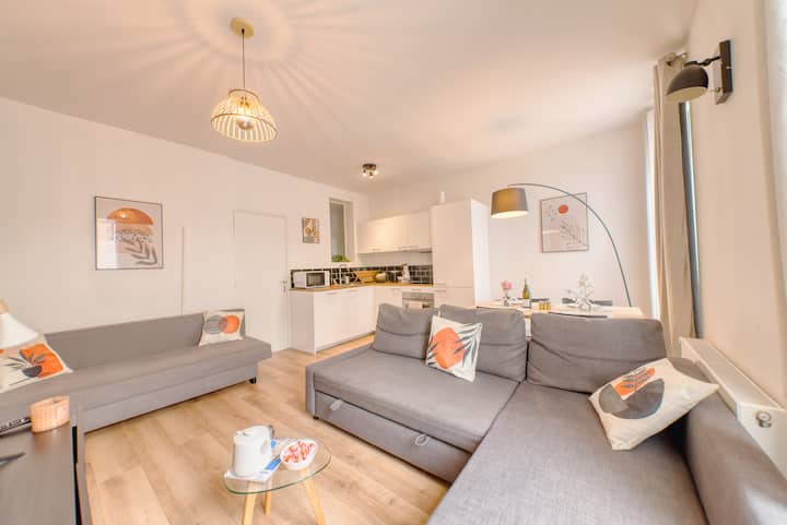 Appartement Moderne - 5 Personnes - Stade de France