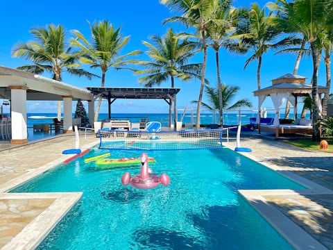 A Private 14BD Beachfront Resort