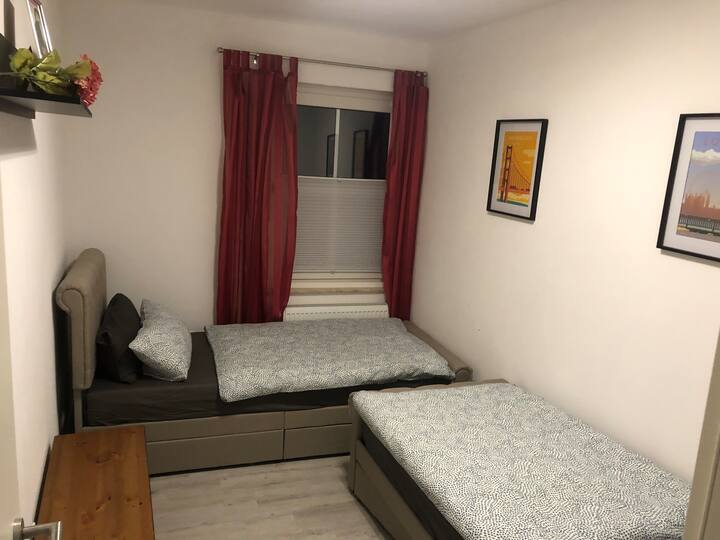 Hay 2 camas individuales disponibles aquí.