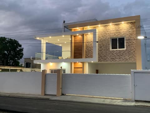 Spacious home in Cotui with swimming pool