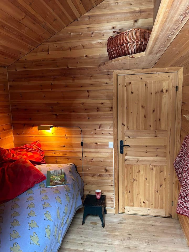 Esta habitación tiene una cama individual extra ancha de 110x200 cm