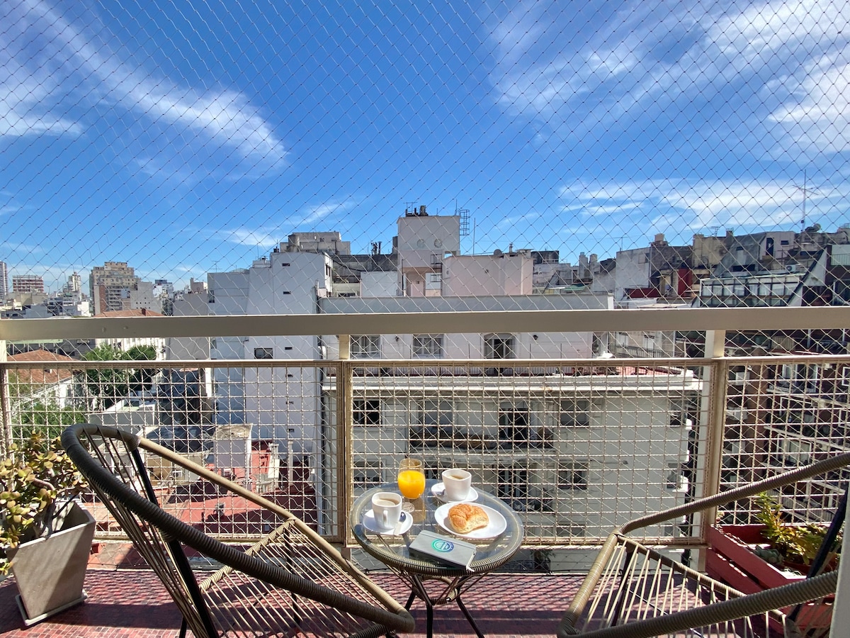 Departamento de 2 dormitorios en Recoleta