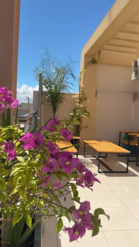 F3 new, terrace, parking and vehicle possible