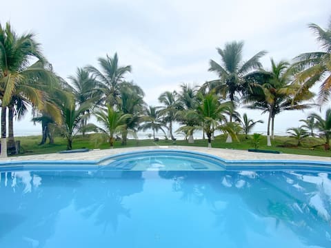 Beautiful beachfront house 8px