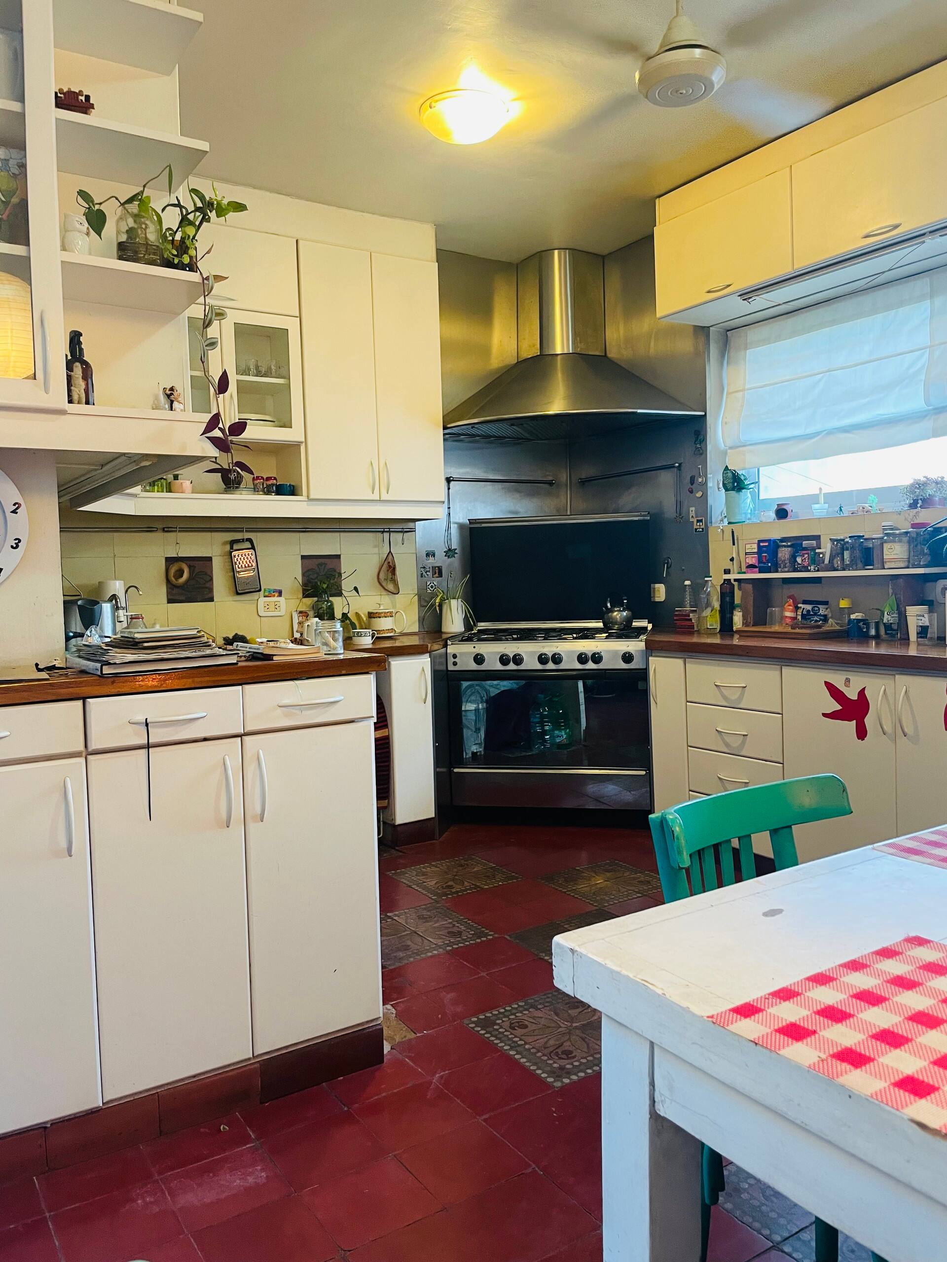 Habitación con baño privado en San Telmo con terraza