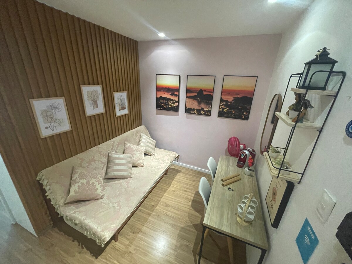 Top Airbnb: Beautiful studio at Flamengo Beach - South Zone RJ em Flamengo
