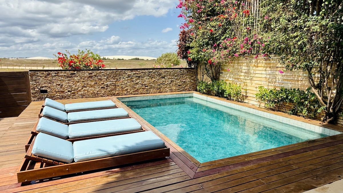 Foto do anúncio de Jericoacoara - Casa Privativa com piscina em Jericoacoara, Jijoca de Jericoacoara