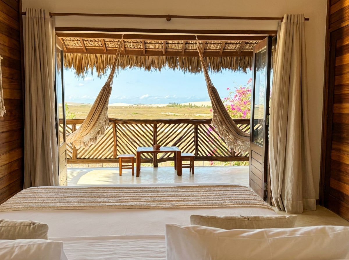 Foto do anúncio de Jericoacoara - Casa Privativa com piscina em Jericoacoara, Jijoca de Jericoacoara