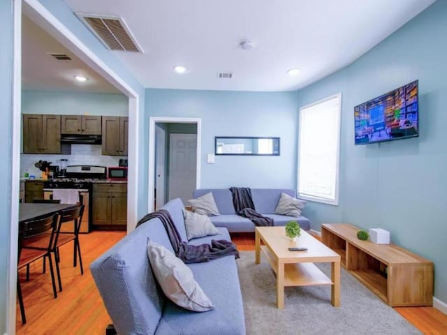 Cozy Jersey City Retreat – 3BR Apartment near NYC