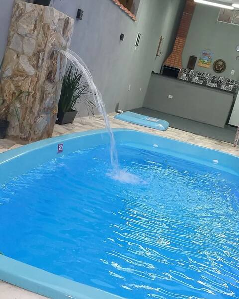 Space with pool for day use