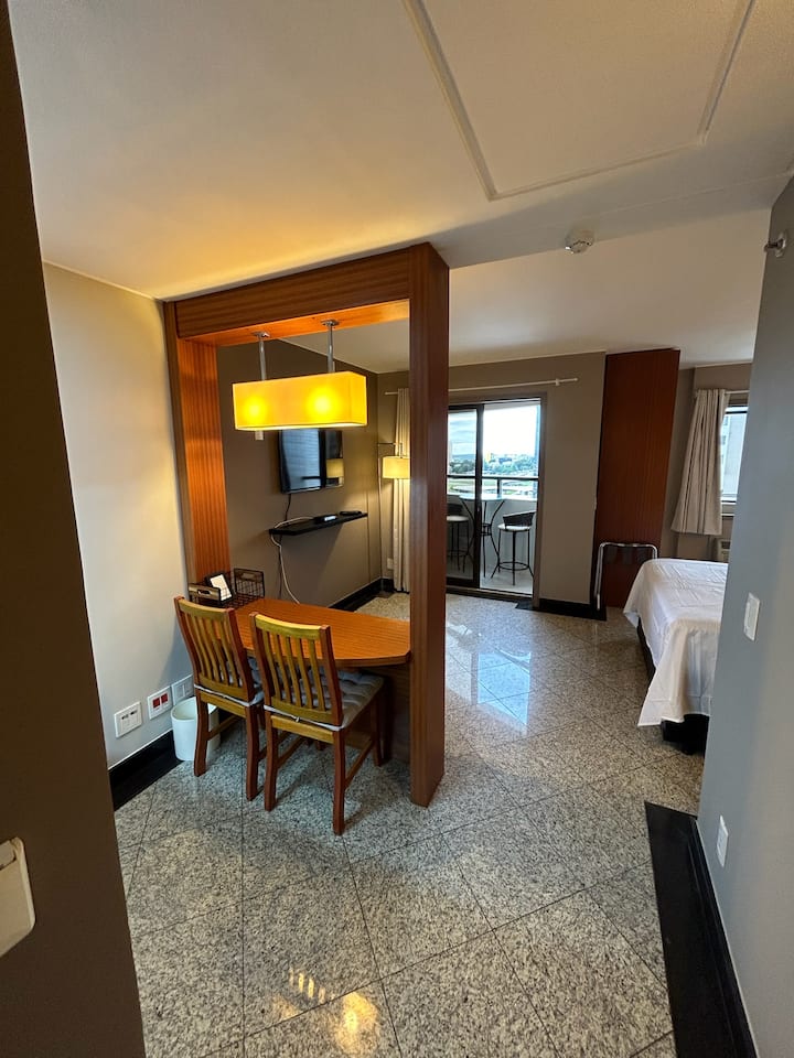 Flat Hotel Comfort Suítes C/ Garagem Na Asa Norte - Brasilia