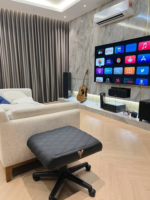 2-Storey Nordic Terrace House (4 Bedrooms Aircond)